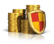 Financial insurance and business stability concept