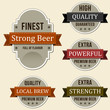 Beer Bottle Labels