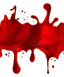 red paint