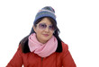 Asian lady in snow wear