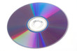 Computer cd dvd disks isolated on white closeup Computer cd dvd disks isolated on white closeup