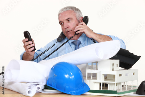 Photo: Busy architect Busy architect