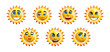 Sun Face Loony Characters