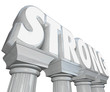 Strong Word on Marble Stone Columns Legendary Strength