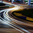 light trails