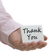 Thank You - Sign Series