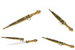 Dagger with old golden ornaments
