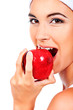 eating apple