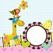 Template greeting card, vector