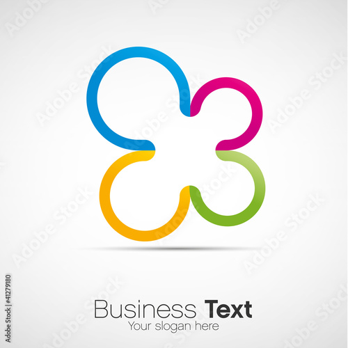 Vektor: logo business logo business