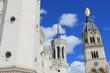Détail de la Basilique de Fourvière à Lyon Détail de la Basilique de Fourvière à Lyon