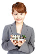 Beautiful business woman