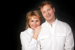 vportrait of a beautiful couple