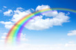rainbow in the sky