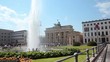 Brandenburg Gate fountain