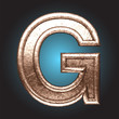 vector Copper figure