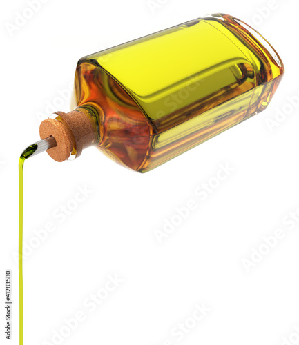 Illustration: Olive oil bottle Olive oil bottle