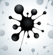 abstract particle