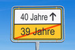 40 Jahre - Jubiläum und Geburtstag