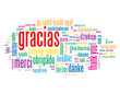 Vector: Nube de Palabras "GRACIAS" (gratitud alegría emoción tarjeta) Nube de Palabras "GRACIAS" (gratitud alegría emoción tarjeta)