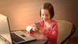 Video: How to turn this cell phone? It thinks girl How to turn this cell phone? It thinks girl