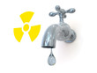 radioactive leak 3d render illustration