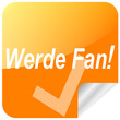 Sticker- Werde Fan!