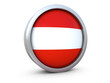 Austria flag icon 3d render Austria flag icon 3d render