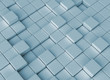 Abstract digital 3d blocks background