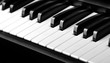 Black and White Piano Keys