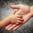 father's hand