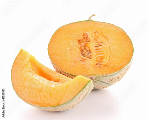 Photo: isolated melon isolated melon