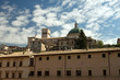view of the church in Assisi view of the church in Assisi