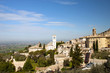 Panoramic view of the church in Assisi Panoramic view of the church in Assisi