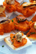 Crema di carote e cozze Cream of carrot and mussel 胡萝卜和贻贝