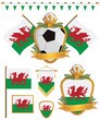 wales flags