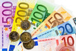 Ein Fächer mit Euro-Geldscheinen Ein Fächer mit Euro-Geldscheinen