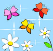 schmetterlinge bunt