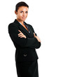 Businesswoman isolated on white Businesswoman isolated on white