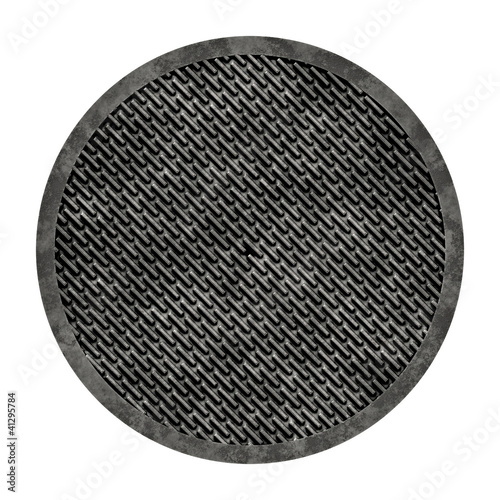 Illustration: City sewer cover (Manhole serie) City sewer cover (Manhole serie)