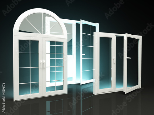 Illustration: plastic window plastic window