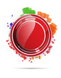 abstract button for text abstract button for text