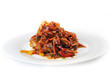 chicken with red sauce