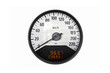 Black sport speedometer