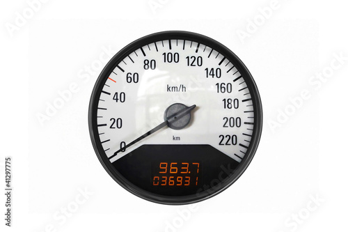 Photo: Black sport speedometer Black sport speedometer