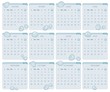 Aqua Calendar 2013