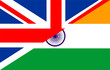 uk india flag