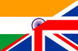 uk india flag