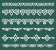 Set of Lace Ribbons - for design and scrapbook - in vector Set of Lace Ribbons - for design and scrapbook - in vector
