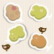 Speech bubbles & scrapbook elements Speech bubbles & scrapbook elements